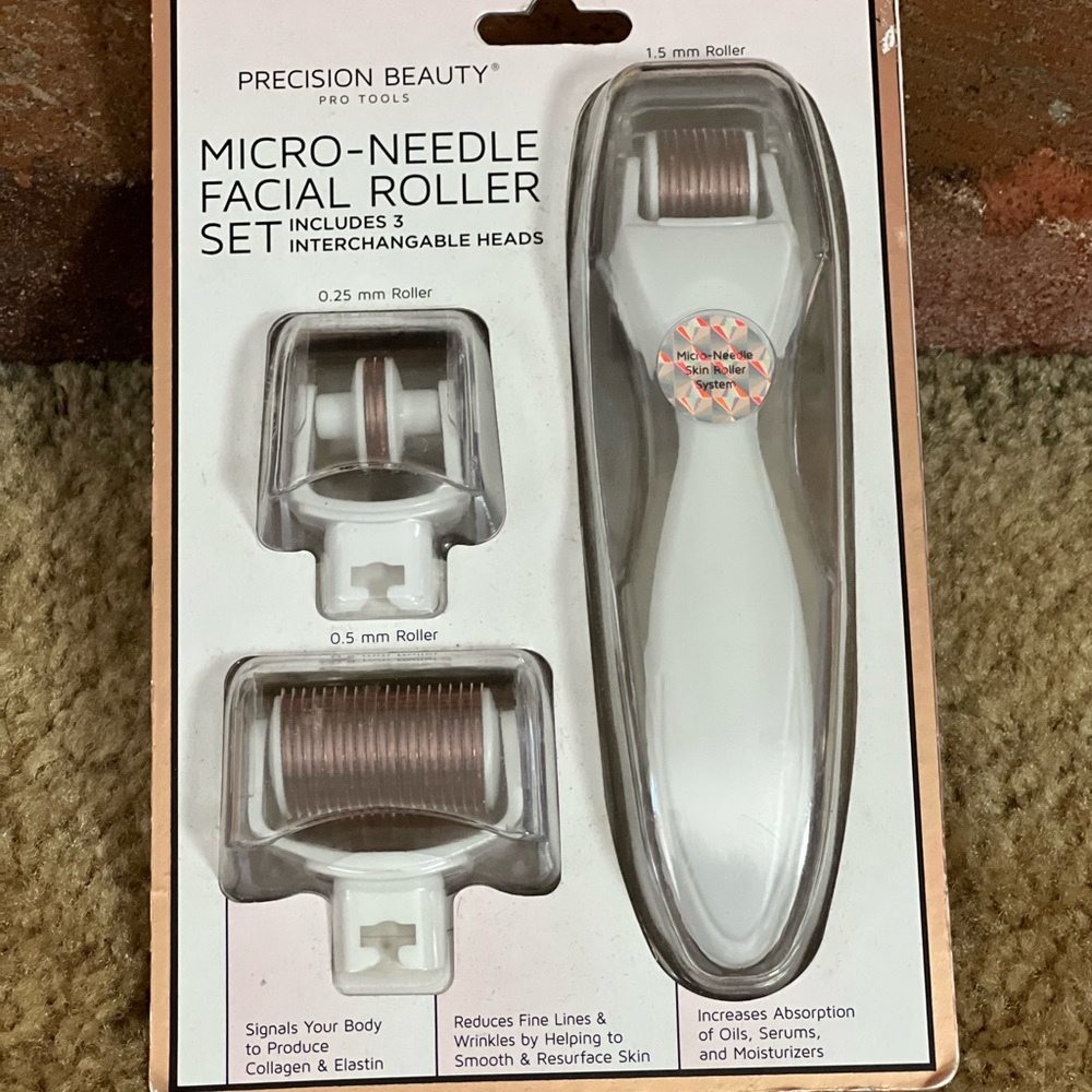 Precision Beauty Micro-Needle Facial Roller Set
